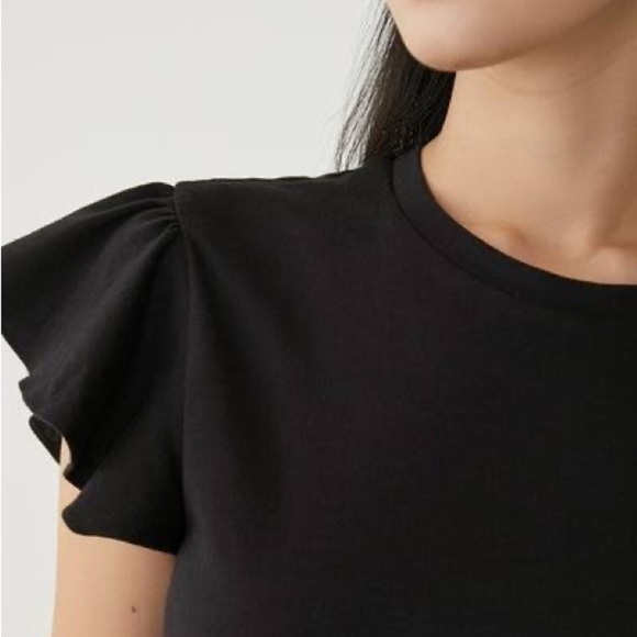 NWT, Hongyu Amy, Poly/Spandex Stretchy Dress, Elegant Black, Size 2X (Fits XL) - Picture 6 of 13